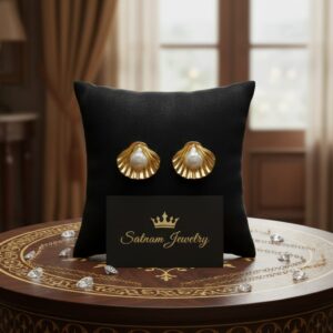 Pearl Seashell Elegance Earrings