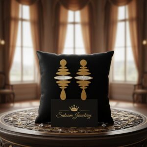 Golden Harmony Luxe Earrings